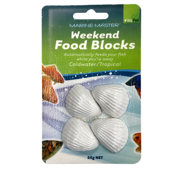 Weekend Fish Food Blocks
