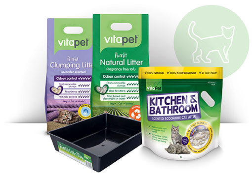 Vitapet kitchen & 2025 bathroom cat litter