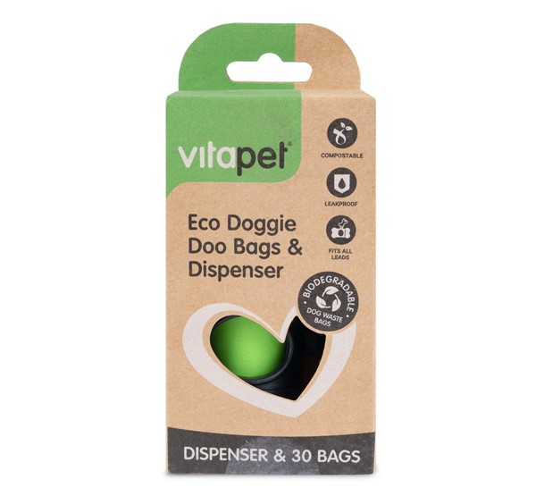 Dog Poo Eco Bag Dispenser - Front of Pack