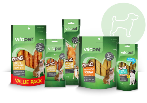 VitaPet Chewz -  Long Lasting Dog Treats