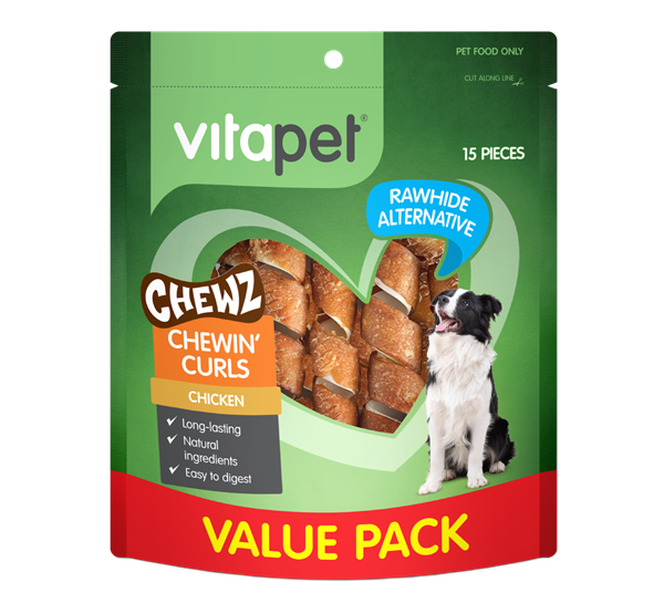 Chicken Wrapped Rawhide Alternative Chew Value Pack Front