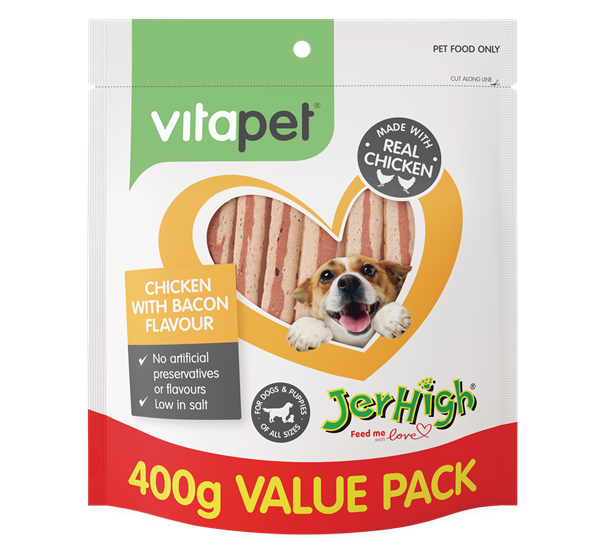 VitaPet Chicken with Bacon Flavour 400g