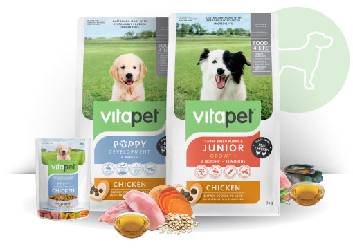 Our Premium Selection of Puppy Food VitaPet