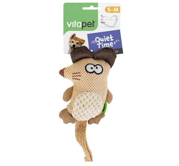 Quiet Time Mouse Dog Toy