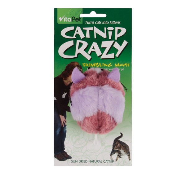 Catnip Crazy Trembling Mouse Cat Toy
