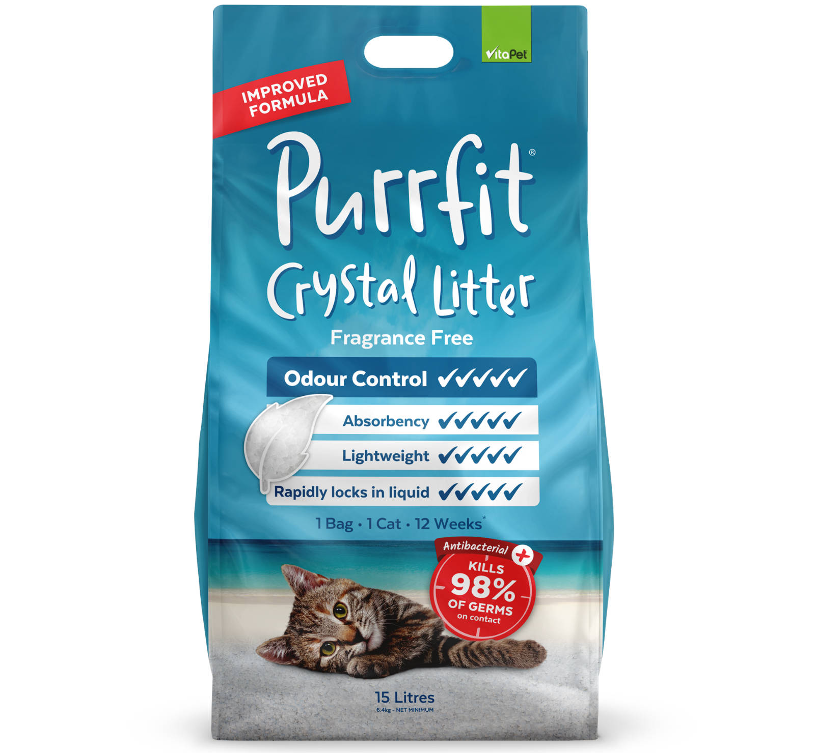 Crystal Cat Litter Purrfit VitaPet